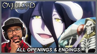 SHOULD I WATCH OVERLORD?! | First Time Reaction to ALL Overlord Openings & Endings 1-4