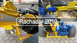 Rachador home made com Motor 7 cv diesel com bomba 2 estagios