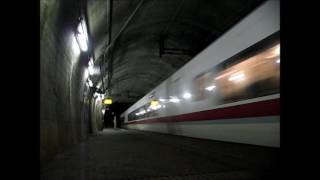 単線トンネル内130km/h高速通過(はくたか)　　　　　　　　　　　　　　　　　　　tyuner1