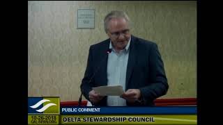 DSC Council Meeting - October 26, 2018