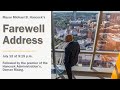 Mayor Hancock's Farewell Address