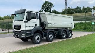 EuromixMTP Muldenkipper TM 20 MAN TGS 41.400 8x4 Kipper Tipper Dumper