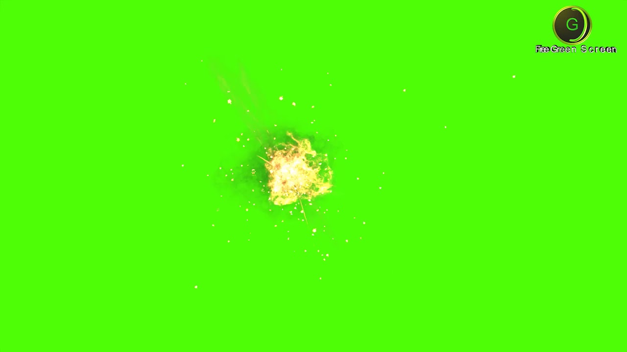 Explosion Green Screen Hd Youtube
