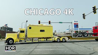 Driving Chicago 4K HDR - Chicago's Southside - Gary Indiana to Downtown Chicago