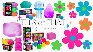 This or That - NeeDoh Edition 💖🧡💜✨💚