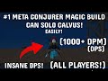 (Arcane Odyssey) THE BEST #1 META MAGIC CONJURER BUILD IN THE GAME (SOLO ANY BOSS EASILY)