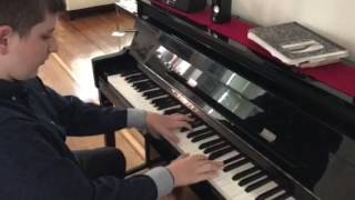 Jamie Klein piano recital Spinning Song