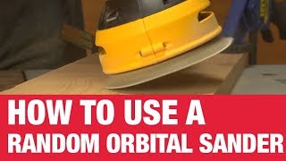 How To Use A Random Orbit Sander - Ace Hardware