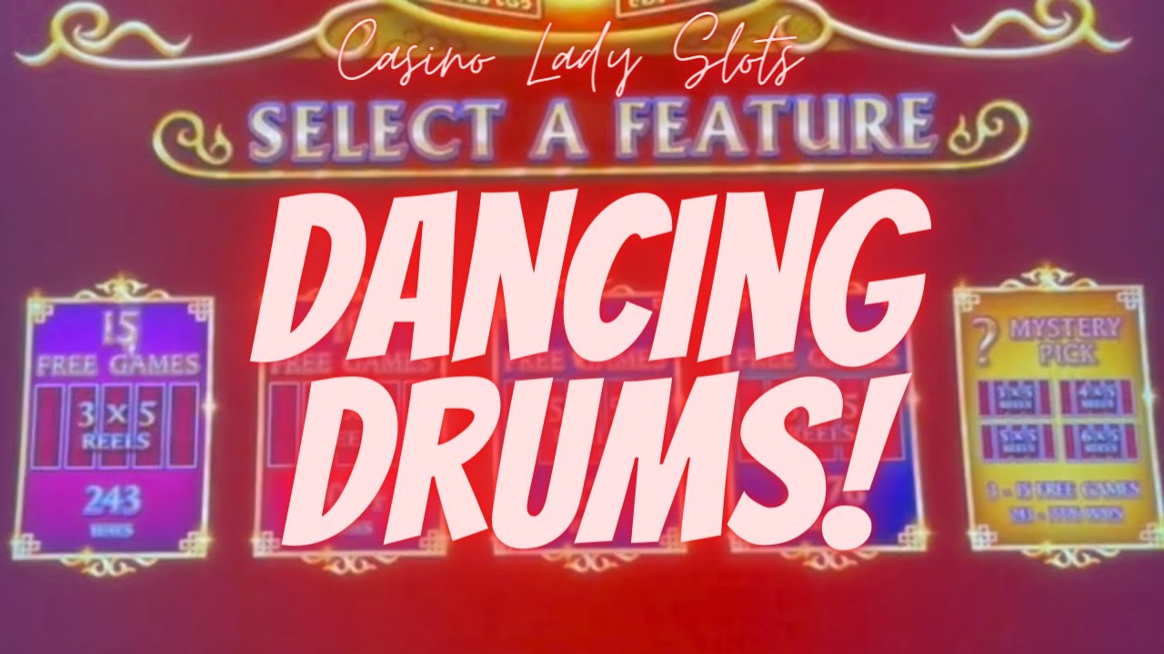 Dancing Drums Video Slots! Bonuses, Line Hits, And Progressives! - YouTube