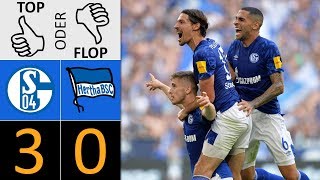 FC Schalke 04 - Hertha BSC 3:0 | Top oder Flop?