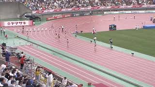 日本選手権マスターズ部門 100m w40〜50