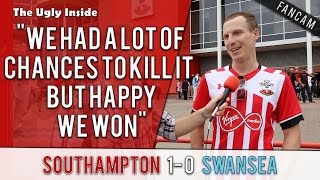 "We had a lot of chances to kill it but happy we won" | Southampton 1-0 Swansea | The Ugly Inside