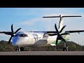 Timelapse | Widerøe Dash-8 Q400 - Stord airport, october 2020