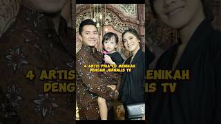 4 artis pria yg menikah dengan jurnalis tv #gosip #share #shortvideo #viralvideo #shorts #berita