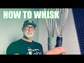 How to whisk correctly! | Chef JP of ShiftPixy Labs