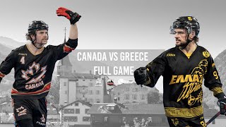 2024 World Ball Hockey Championship: Canada vs. Greece (Men's A Pool Group Play)