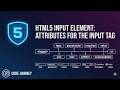 HTML5 Input Element – Complete Guide to Input Types & Validation