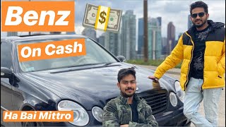 CAR in CANADA MERCEDES BENZ under $5000 CASH ( PUNJABI CANADA VLOG)