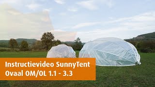 SunnyTent OM/OL instructievideo 1.1 – 3.3: Opmeten en plaatsen van de scharnierankers