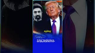 TRUNG QUỐC GIÚP IRAN ĐÀM PHÁN NGỪNG BẮN  #tinnong #chinhtri #tintuc