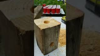 Lets Make A Survival Rocket Stove! 🔥🔥😎 #woodstove #survival #offgrid