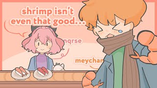 【あらなるめい】Meychan & nqrse talk about shrimp but it goes nowhere【Aranarumey Eng Sub】