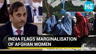 'Ensure gains aren't reversed': India's SOS to World on Afghan women under Taliban