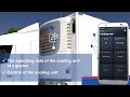 Call up the data of the cooling unit on your smartphone with the TrailerConnect® beSmart app