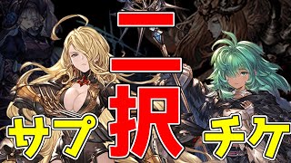 【グラブル】サプチケおすすめキャラクター。交換すべきキャラと使い方について解説。土属性恒常キャラは弱い【ランキング実況】