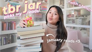 *TBR JAR* chooses my January reads 📚❄️ (with a twist for 2025)