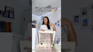Do I have TOO MANY makeup products!? ππ±π @flowerknows #fypγ·γ #relatable #makeup #shorts #viral