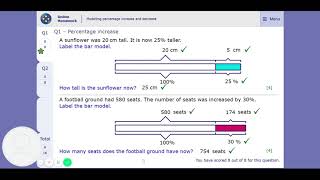 MyMaths Tutorial Modelling percentage increase and decrease