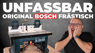 The Bosch router table is a GAMECHANGER – but there is a problem!