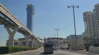 [4K]Dubai's BEST Road Trip from Palm Jumeira to BurDubai AE