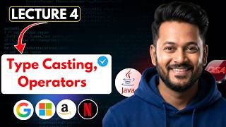 Lecture 4 : Type Casting & Operators Explained ( With Code ) | Genie Ashwani