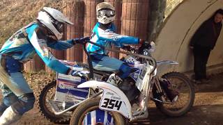 Incredible 700cc 2-stroke single cylinder engine sound