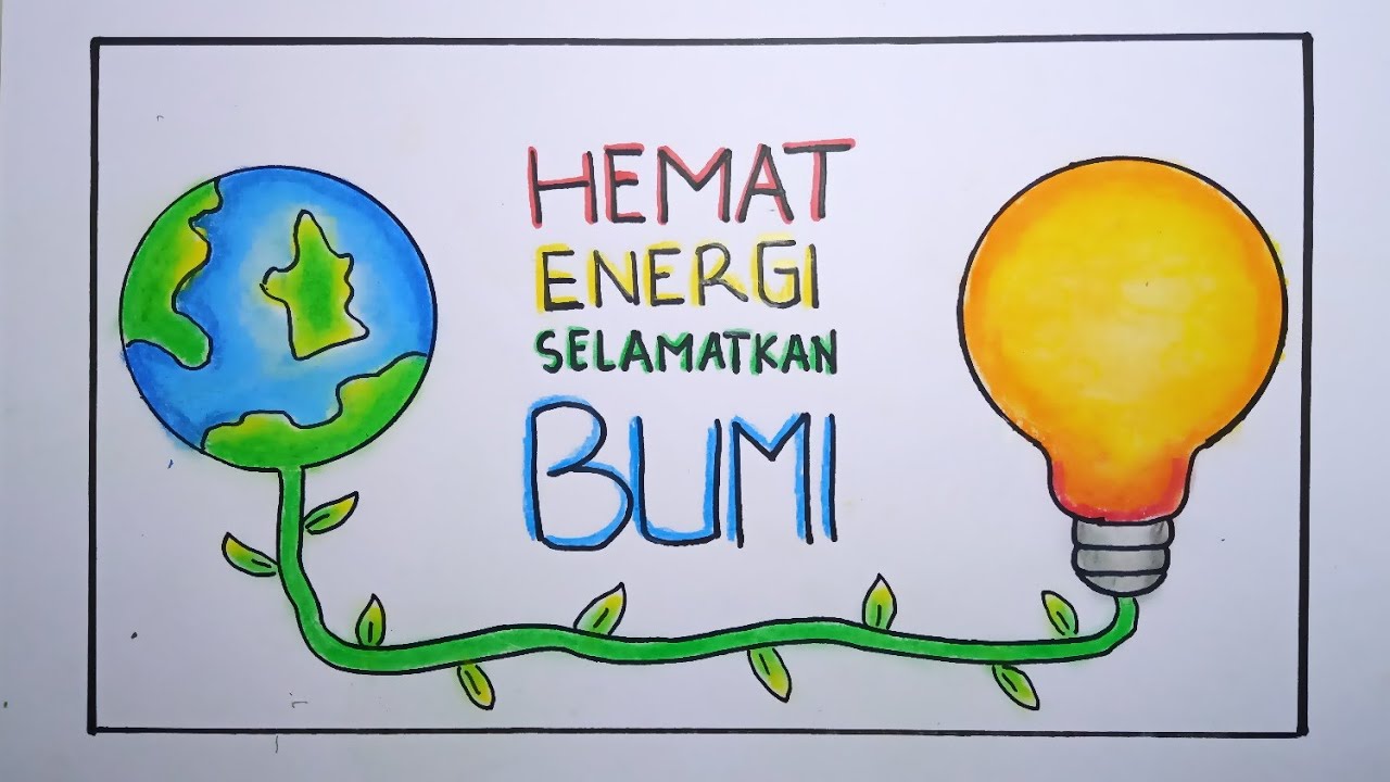 Gambar Poster Hemat Energi Yang Mudah - Homecare24