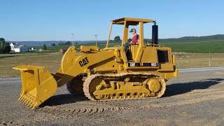 1984 Caterpillar 953 Tracked Loader: Running \u0026 Operating Inspection Video!