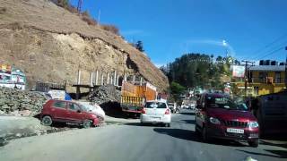 from shimla fagu to Narkanda road drive