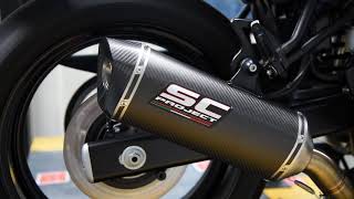 SC-Project SC1-M muffler for Suzuki SV650