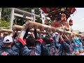 令和5年御坂神社春祭り本宮　／　大谷屋台旧道練り