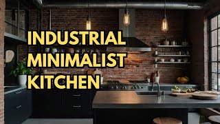 10 Industrial Minimalist Kitchen Ideas | Bold, Modern \u0026 Stylish Designs