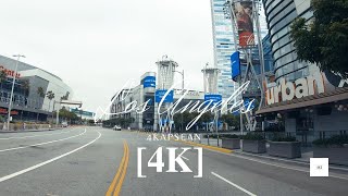 [4K] Drive - Los Angeles Downtown - USC campus - South Los Angeles