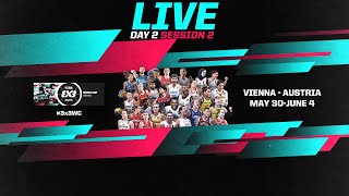 RE-LIVE | FIBA 3x3 WORLD CUP 2023 | Day 2 - Session 2 | 3x3 Basketball