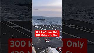How Fighter Jets Land on a Moving Ship at 300 km/h