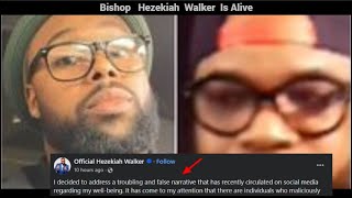 Bishop Hezekiah Walker Is Alive - Hezekiah Walker Death news is a hoax