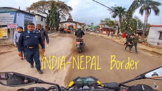 How i Cross INDIA-NEPAL Border with Loud Exhaust | Ep. 02