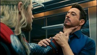 Tony Stark Well Lose Argument Scene - Avengers Age Of Ultron 2015 Movie Clip Hd