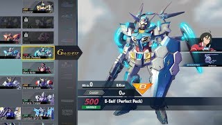 Gundam Versus Combo Guide - G-Self Pefect Pack [DLC]