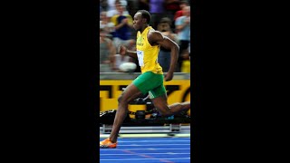 Usain Bolt 9.58 100m World Record in Berlin 2009!  #Shorts